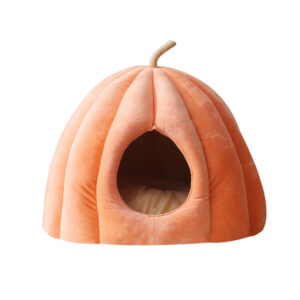 Cat nest winter warm closed cat nest deep sleep large can be dismantled and washed Mongolian bag pumpkin cat nest